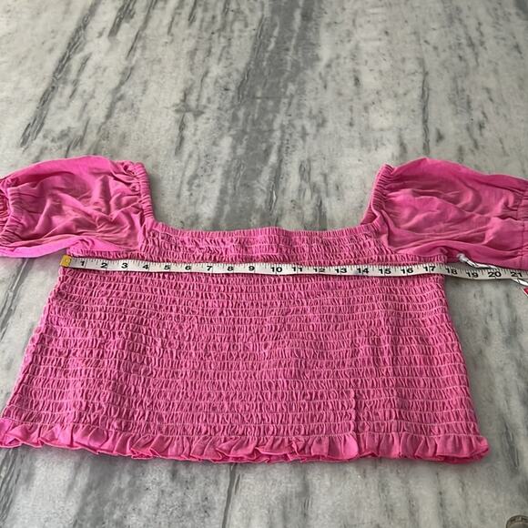 Simply Southern Women’s Smocked Crop Top XXL NWT
Pink Knit Summer Stretch - Picture 6 of 7